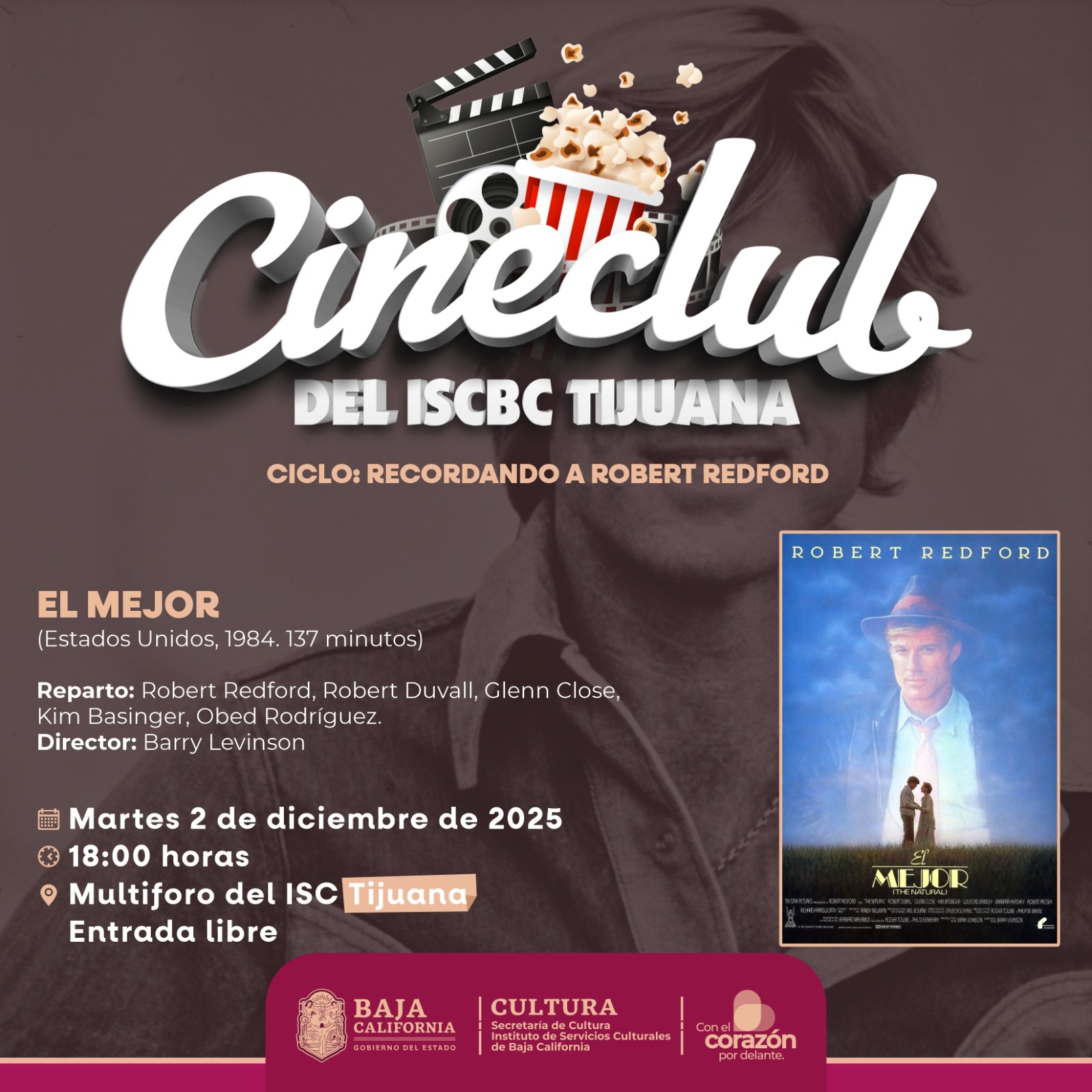 Cineclub del ISCB Tijuana 2025