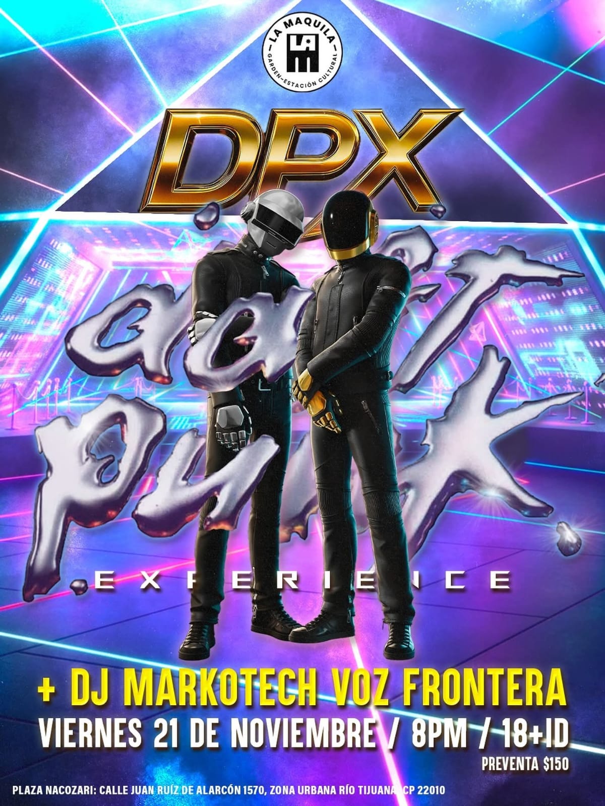 Daft Punk Experience en Tijuana 2025