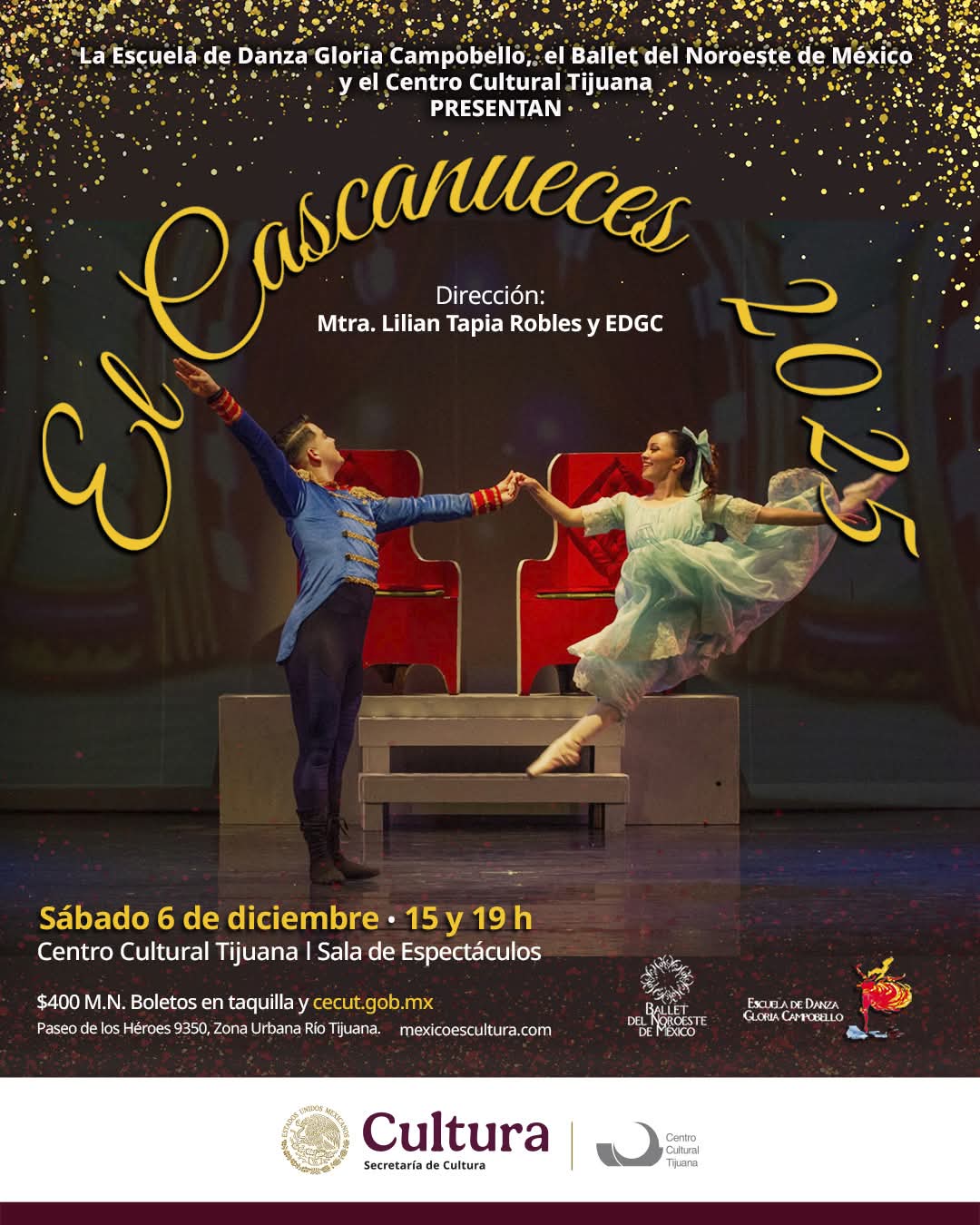 El Cascanueces en Tijuana 2025