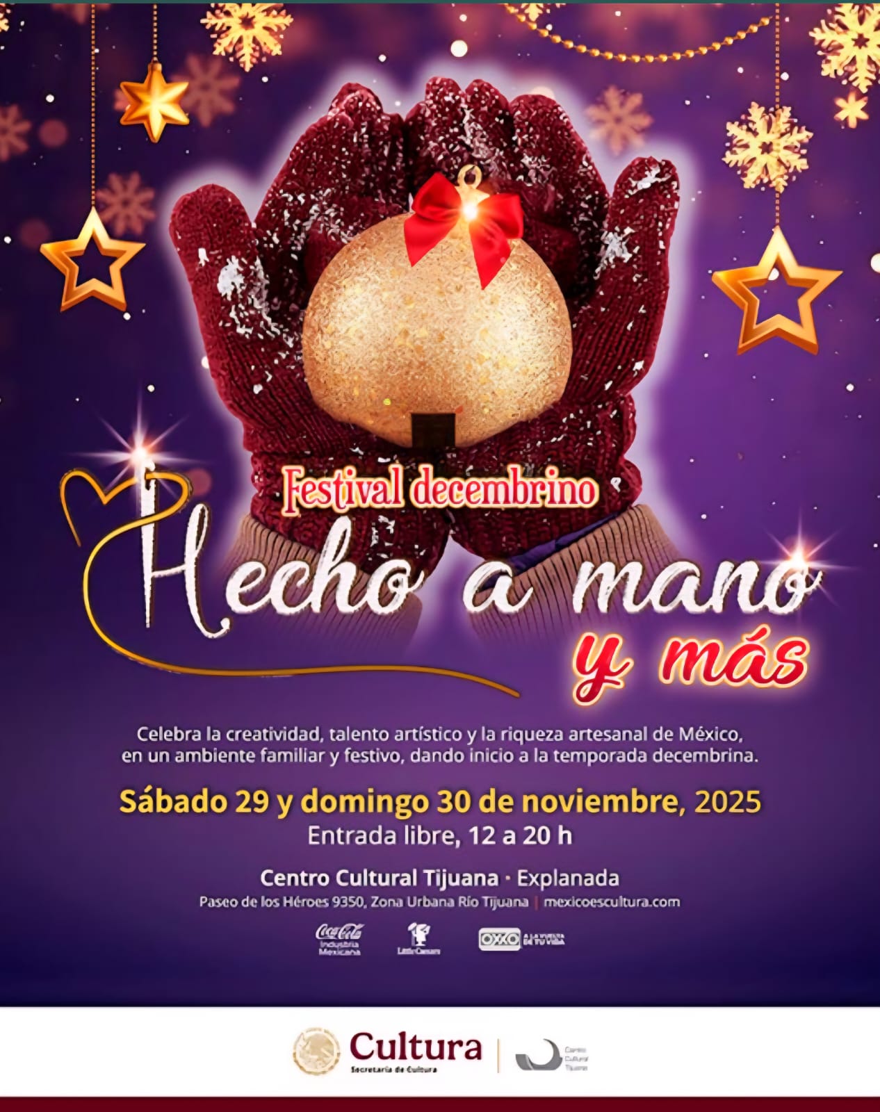 Festival Decembrino Hecho a Mano y Más en Tijuana 2025