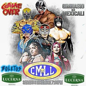 Game Over CMLL en Mexicali 2025