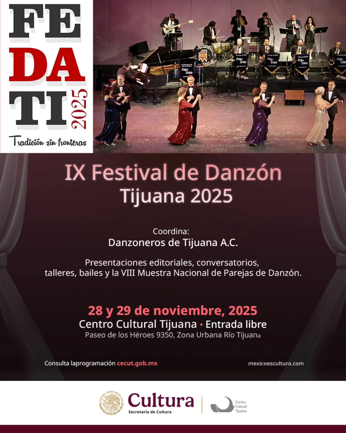 IX Festival de Danzón en Tijuana 2025