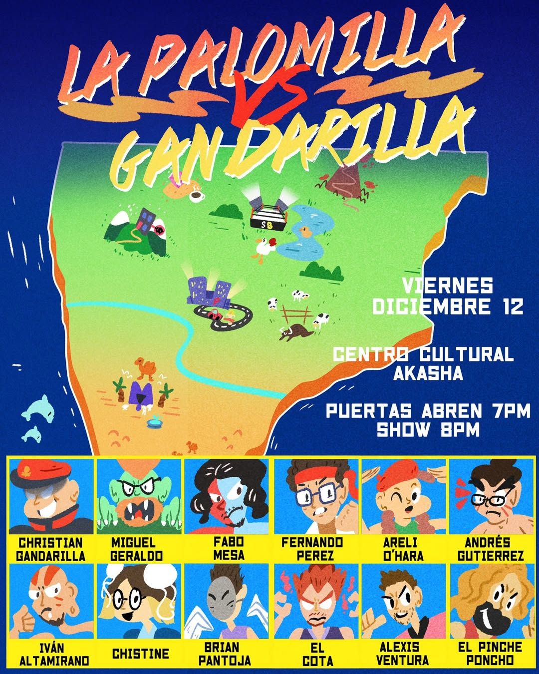 La Palomilla vs Gandarilla en Tijuana 2025