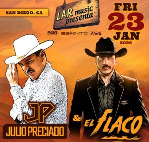 Luis Ángel El Flaco y Julio Preciado en San Diego 2026