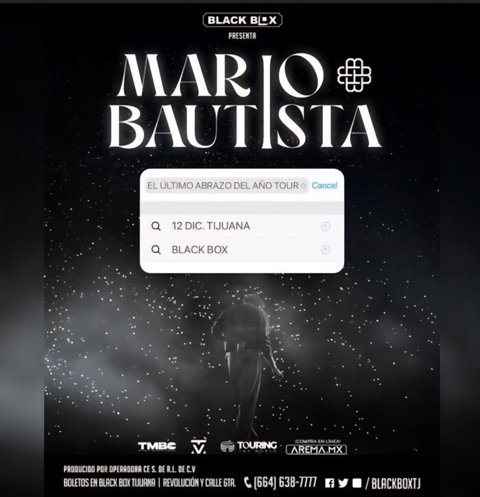 Mario Bautista en Tijuana 2025