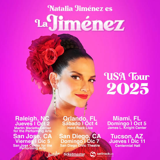Natalia Jiménez en San Diego 2025