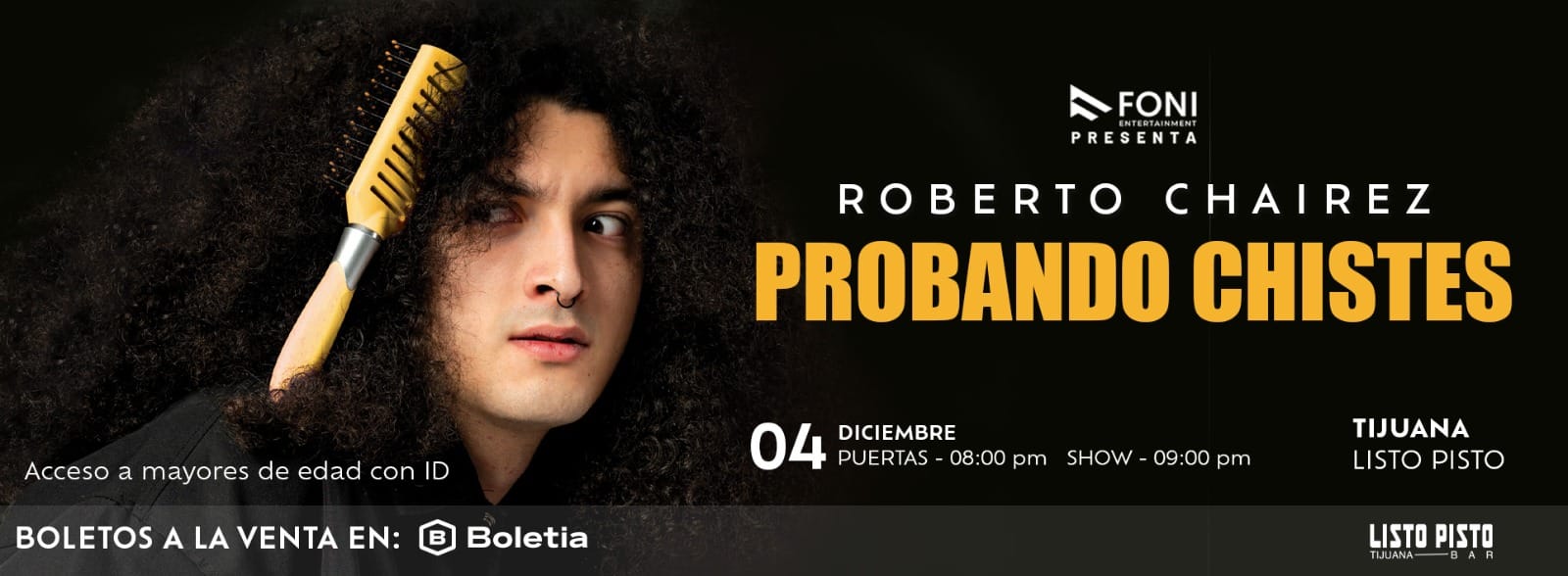 Roberto Chairez en Tijuana 2025