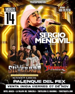 Sergio Mendívil en Mexicali 2025