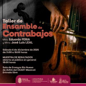 Taller de Ensamble de Contrabajos en Mexicali 2025