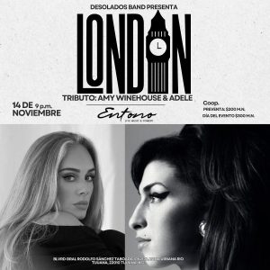 Tributo Amy Winehouse & Adele en Tijuana 2025