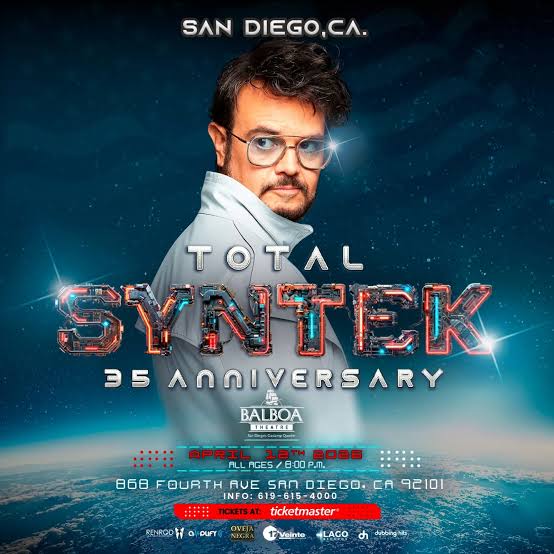 Alex Syntek en San Diego C.A. 2026