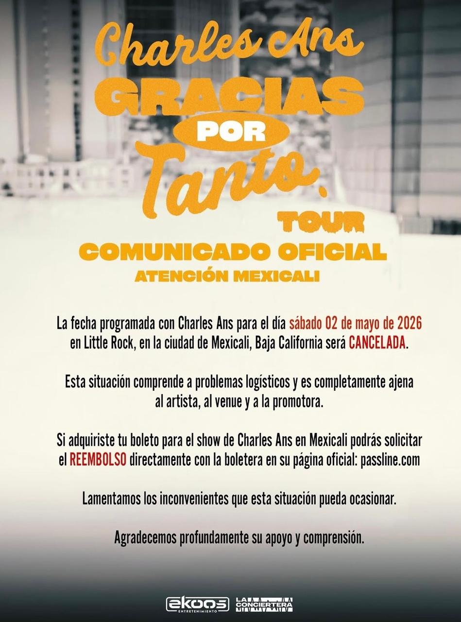 Charles Ans Comunicado