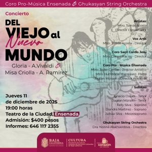Concierto del Viejo al Nuevo Mundo en Ensenada 2025