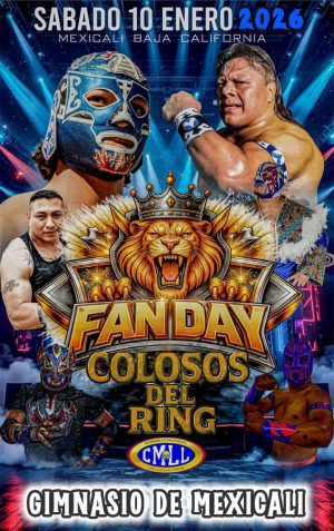 Fan Day Colosos del Ring en Mexicali 2026