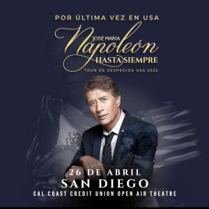 José María Napoleón en San Diego C.A. 2026