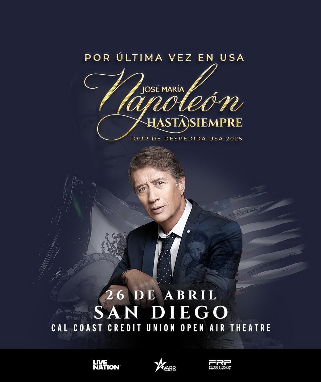 José María Napoleón en San Diego C.A. 2026