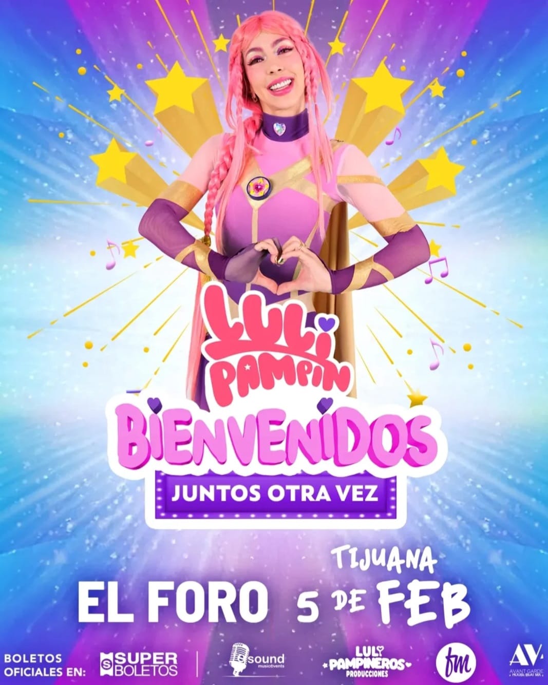 Luli Pampín en Tijuana 2026