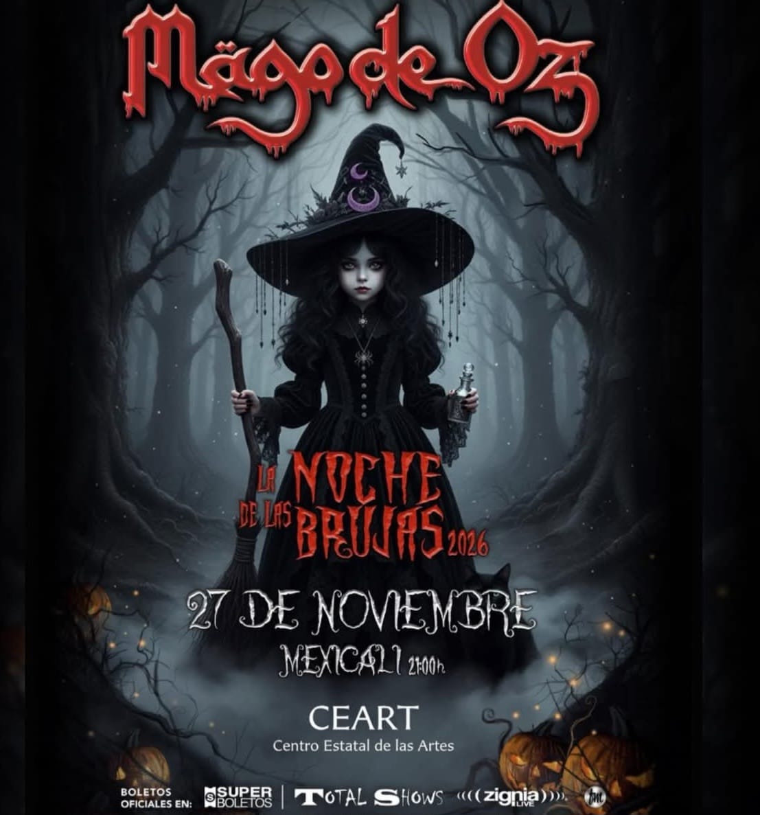 Mago de Oz en Mexicali 2026