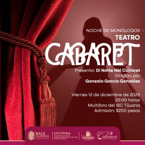 Noche de Monólogos Teatro Cabaret en Tijuana 2025