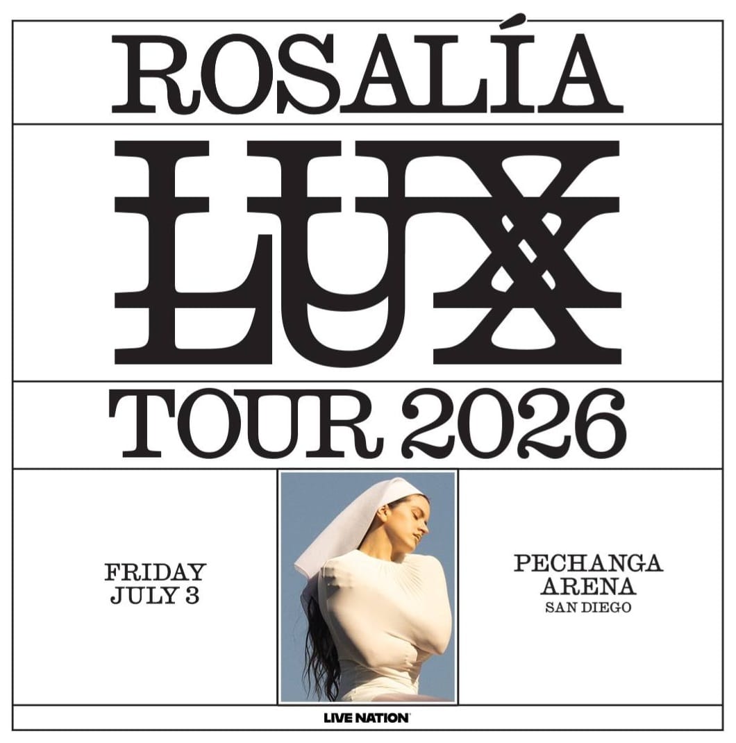 Rosalía Lux Tour en San Diego 2026
