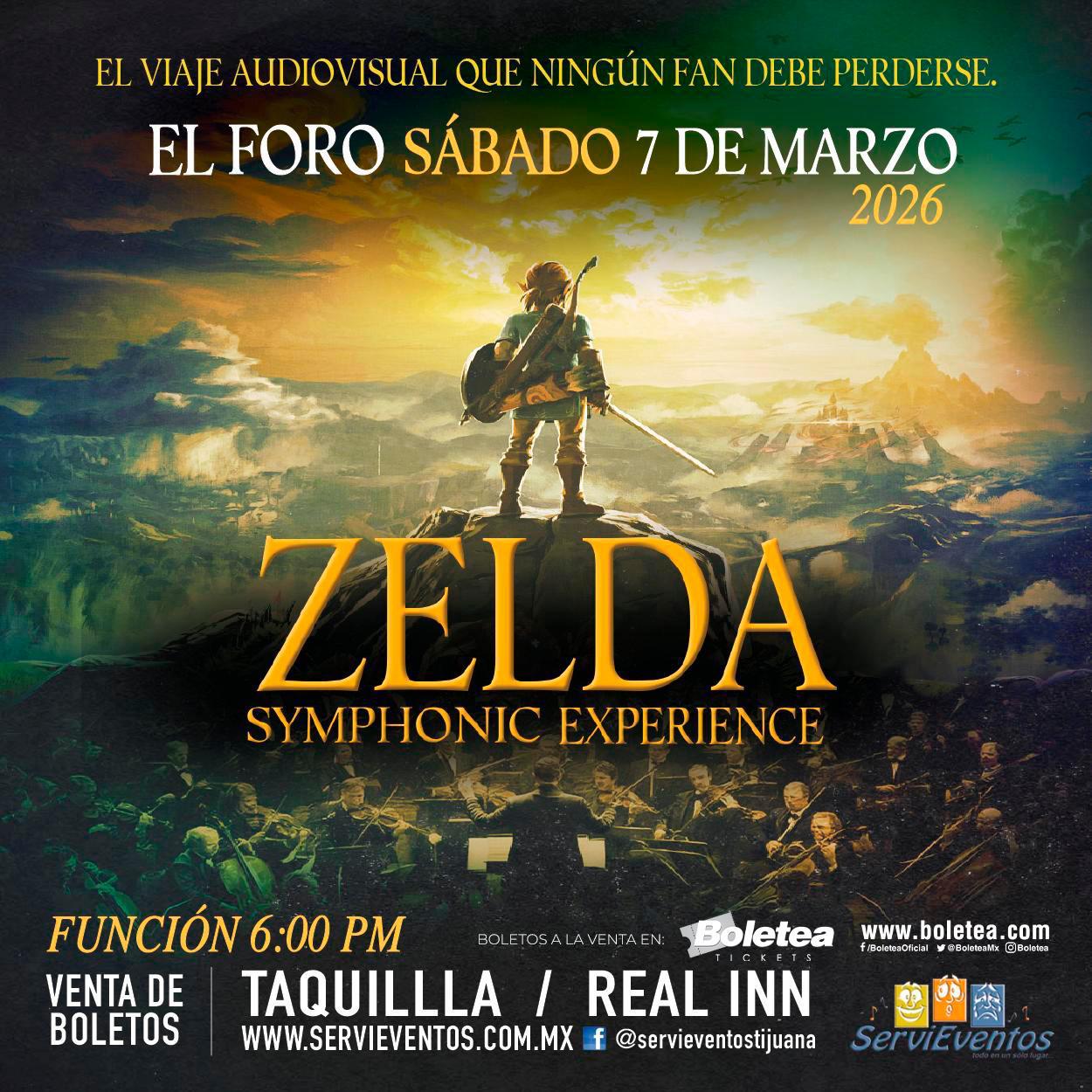 Zelda Symphonic Experience en Tijuana 2025
