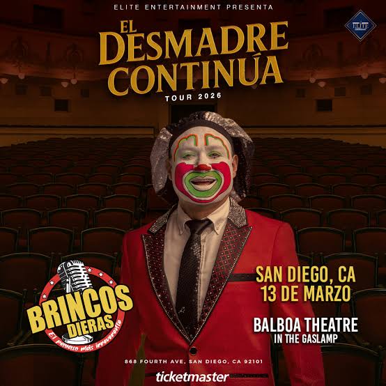 Brincos Dieras en San Diego C.A. 2026