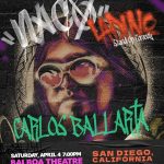 Carlos Ballarta en San Diego C.A. 2026