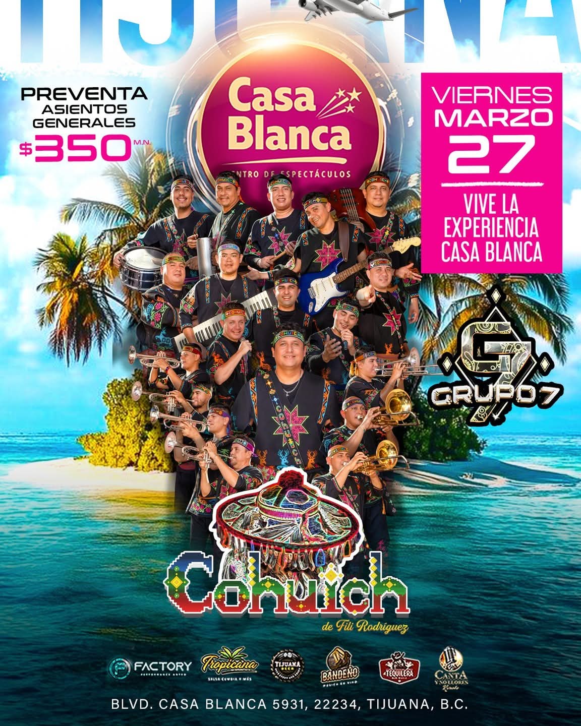 Cohuich en Tijuana 2026