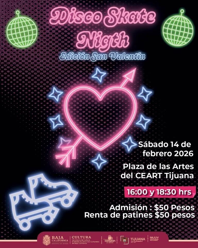Disco Skate Night en Tijuana 2026