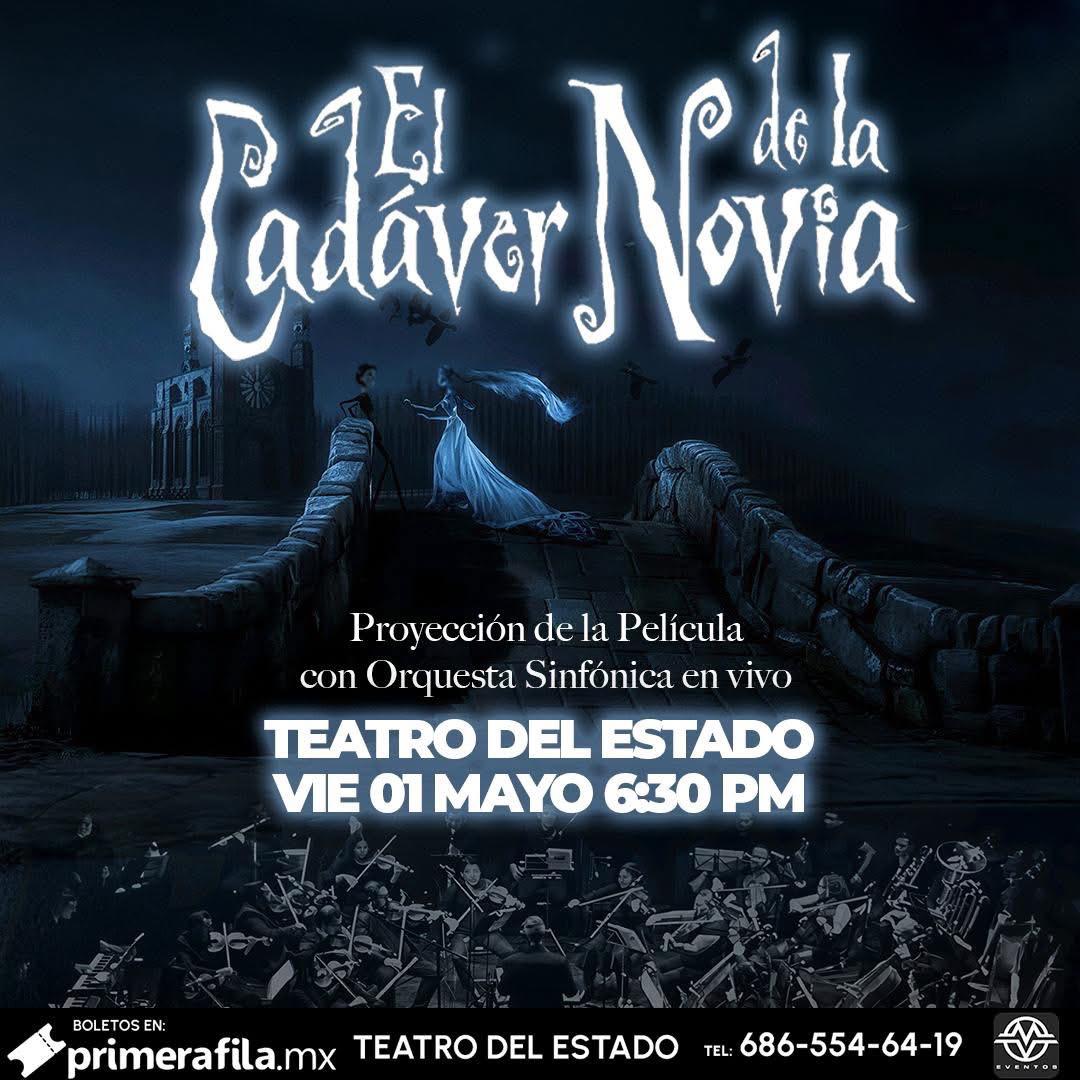 El Cadáver de la Novia Sinfónico en Mexicali 2026