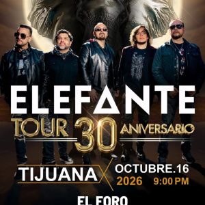 Elefante en Tijuana 2026