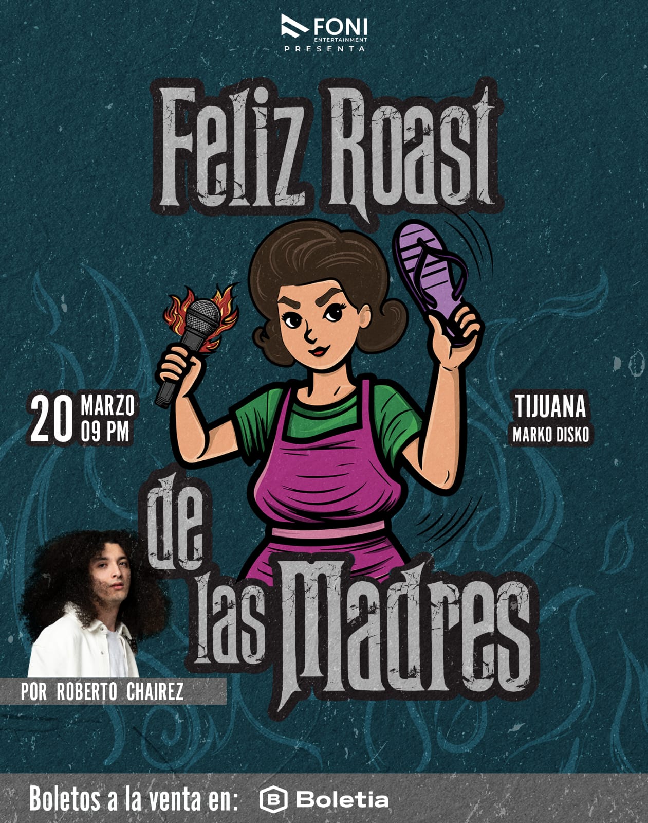 Feliz Roast de las Madres en Tijuana 2026