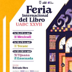 Feria Internacional del Libro UABC en Baja California 2026