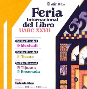 Feria Internacional del Libro UABC en Baja California 2026