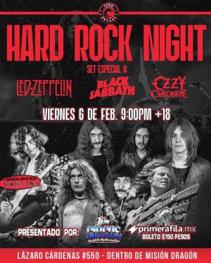Hard Rock Night en Mexicali 2026