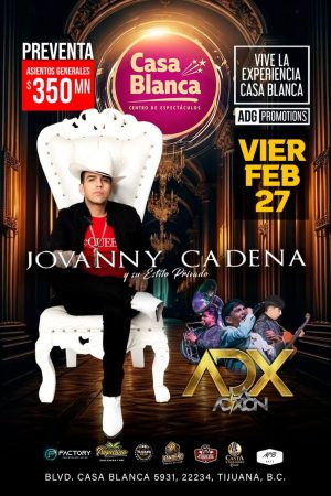 Jovanny Cadena y su Estilo Privado en Tijuana 2026