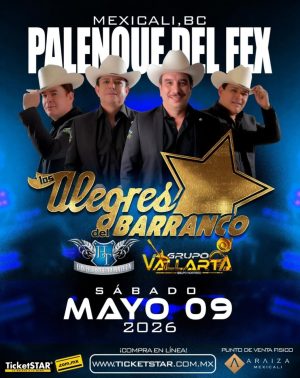 Los Alegres del Barranco en Mexicali 2026