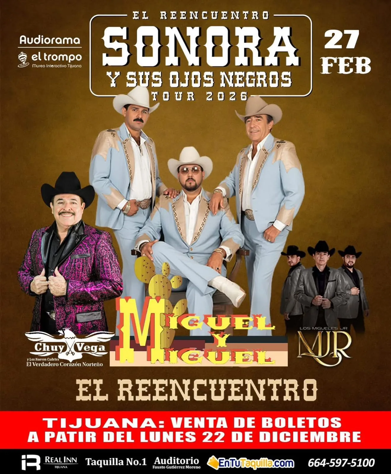 Miguel y Miguel en Tijuana 2026