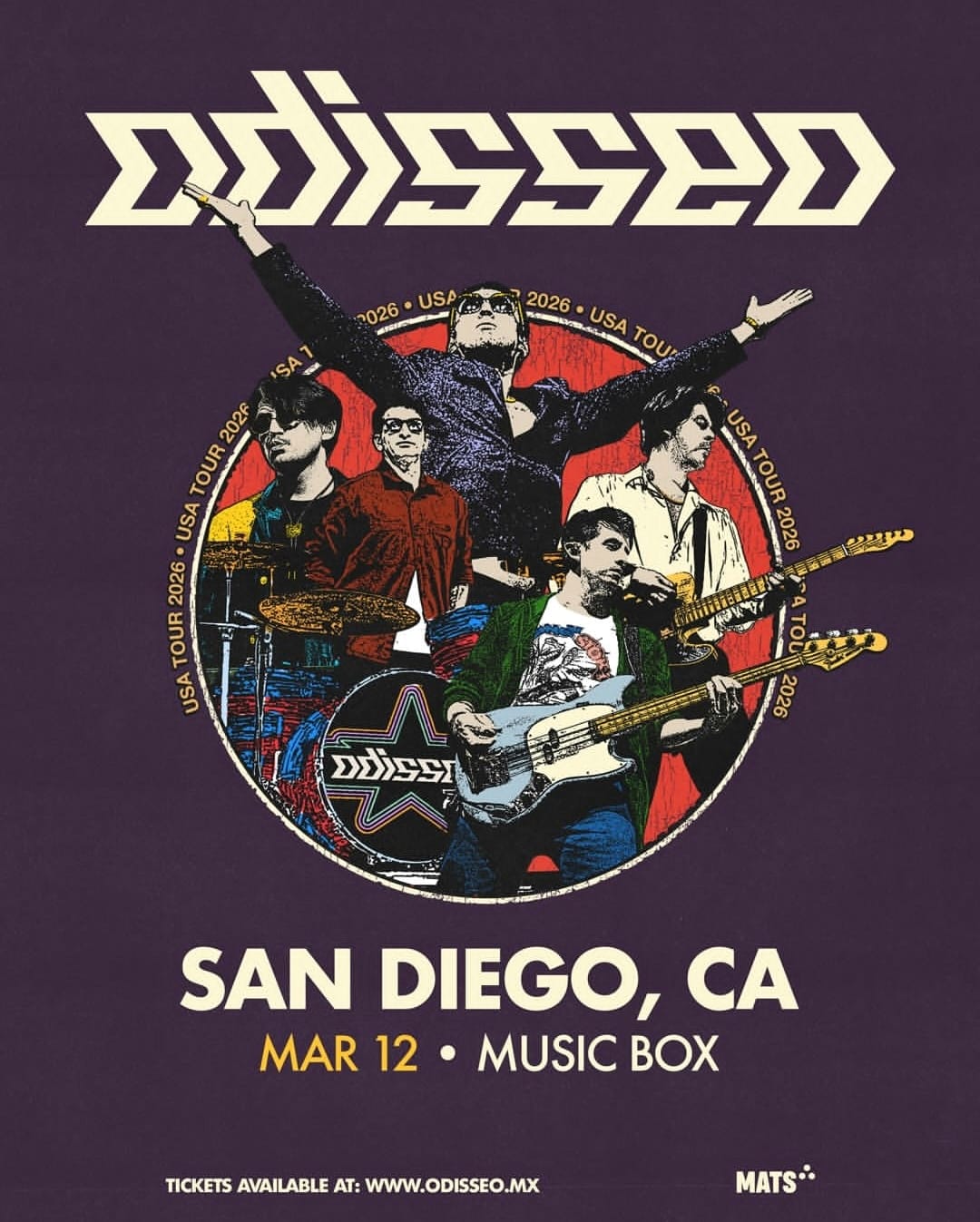 Odisseo en San Diego C.A. 2026