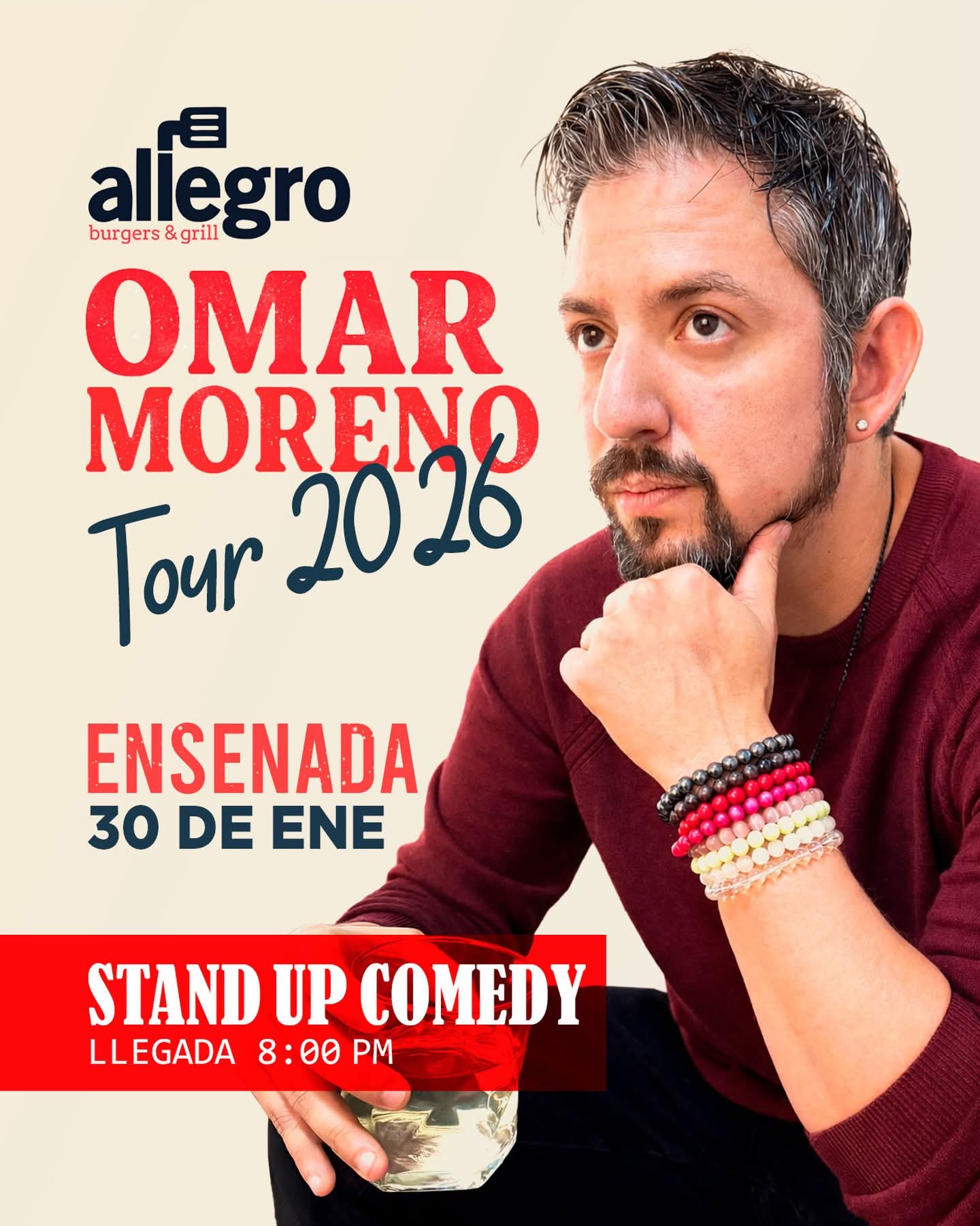 Omar Moreno en Ensenada 2026