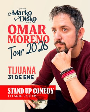 Omar Moreno en Tijuana 2026