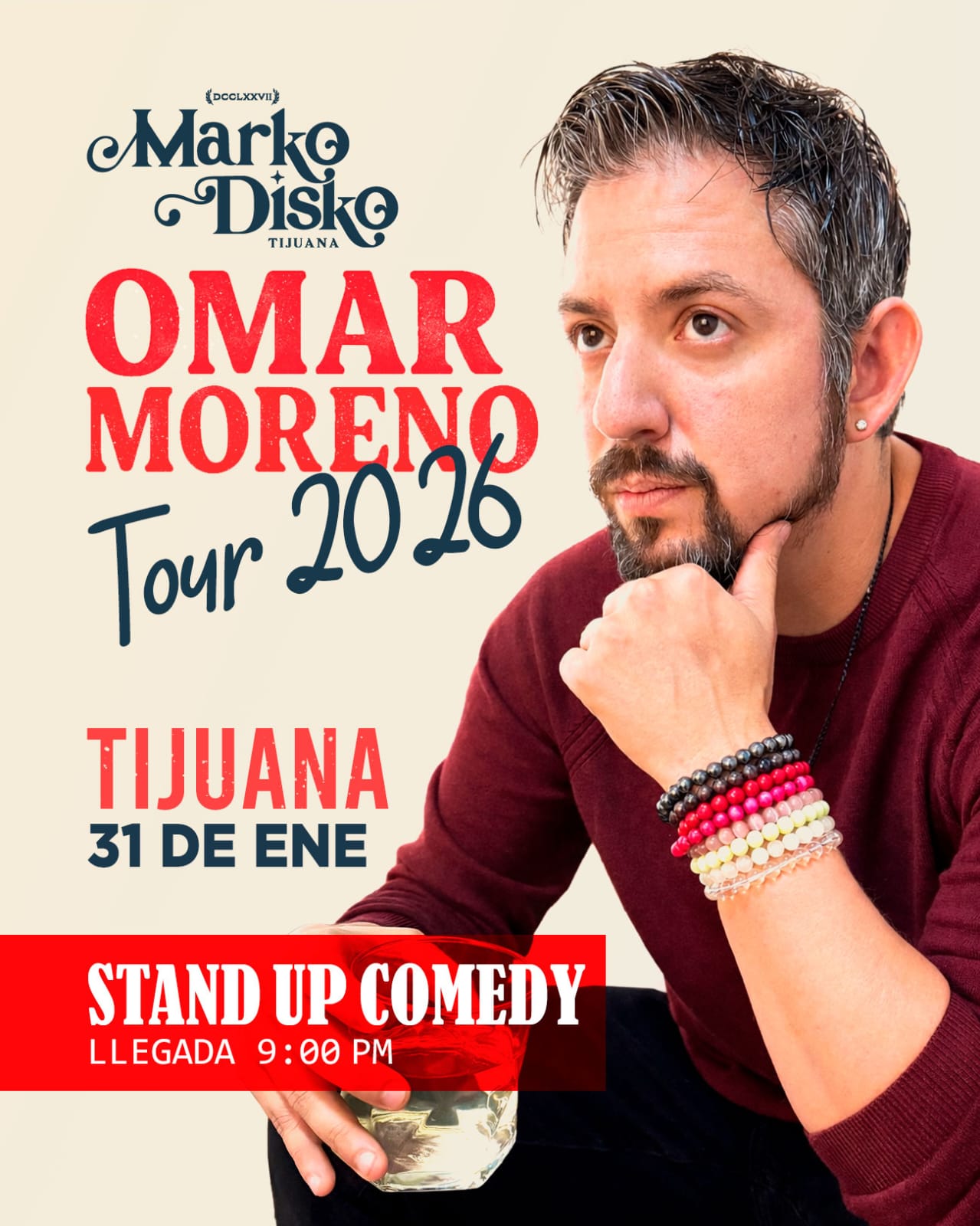 Omar Moreno en Tijuana 2026