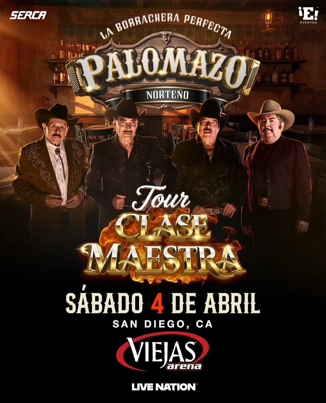 Palomazo Norteño en San Diego C.A. 2026