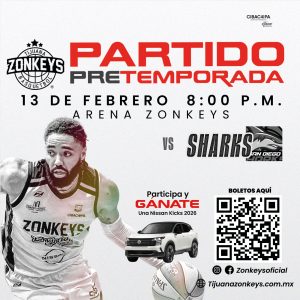 Partido de Pretemporada en Tijuana 2026