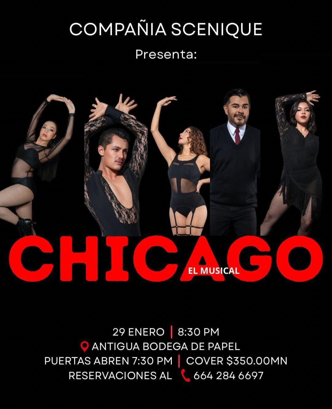 Tributo Chicago El Musical en Tijuana 2026