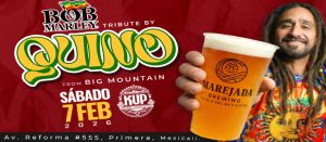 Tributo a Bob Marley por Quino en Mexicali 2026