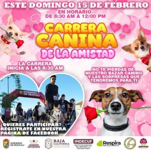 Carrera Canina de la Amistad en Mexicali 2026
