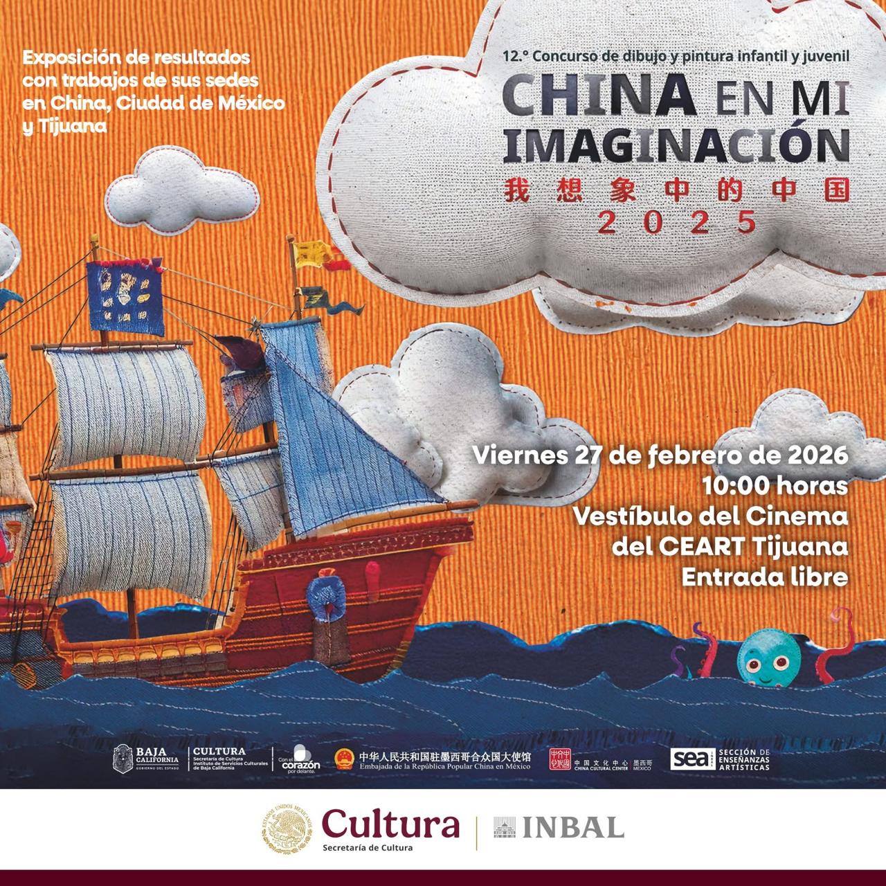 China en mi imaginación en Tijuana 2026