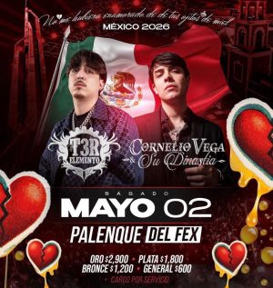 Cornelio Vega en Mexicali 2026