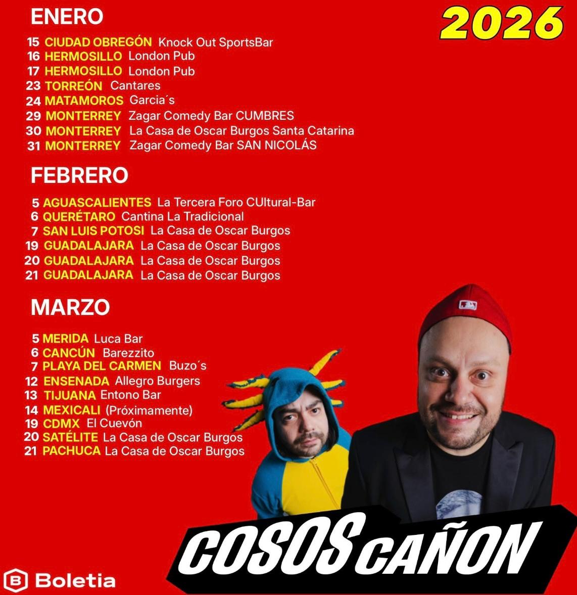 Cosos Cañón en Tijuana 2026